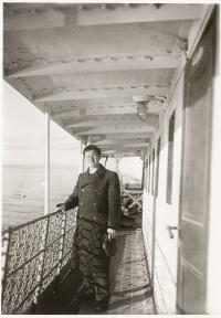 Father Richard Heim on his way to Iran, 1936