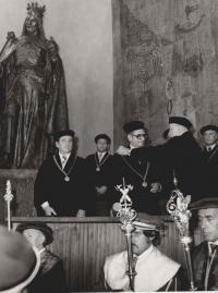 Attendace of Reza Pahlavi