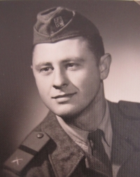 Miroslav Střída during his army service