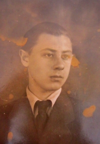 Miroslav Střída as a young man