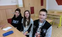 Tomáš Berka, Robert Vrána, Romana Vatachcuk (student team from the J. A. Komenský Elementary School)