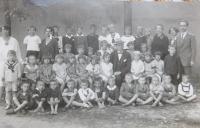 School class, which Alois Hovadík attended in Šternberk