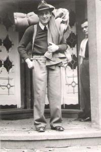 Uncle Pavel, on business in Israel, 1937