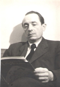 Václav Bayerle, his last photograph, Náchod 1955