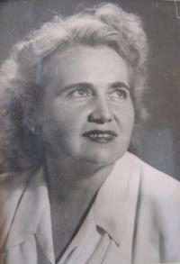 Hübnerová-mother Ludmila Michelová