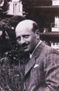 Vojtech Adalbert (Bella) Stahl, otec Eliho Stahla. 1938.
