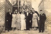 Svatba Stahlových, Bánovce 1931