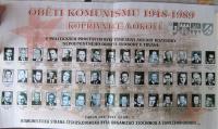Photographs of victims of communism in Kopřivnice and around