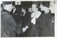 Klimova Helena - graduation 1960