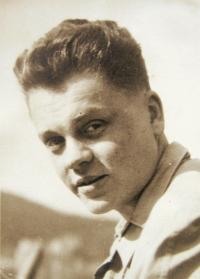 Jiří Hovorka v roce 1950