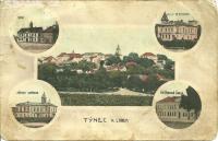 02 - Týnec nad Labem - old postcard