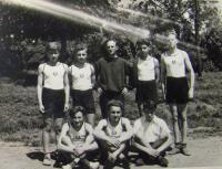 Břetislav Loubal, May 19, 1946, Sokol competition in Tišnov
