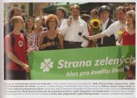 Czech Green Party's first successful parliamentary election, 2006