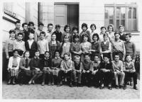 Jaroslav Prepura with His Classmates (7.A class, 1961)