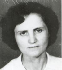 Lucreţia Jurj în 1964, shortly after her release