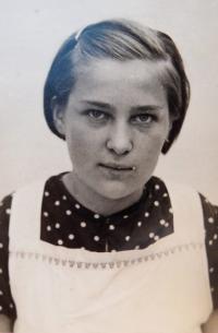 Anna Schreiberová asi v roce 1939