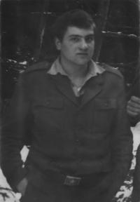 Vilém Kodíček a few days to the civil, 1982