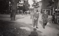 American soldiers, Pilsen, May 1945