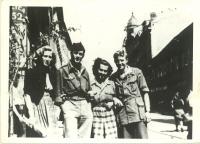 Members of YCLY during meeting in Zagreb in May 1945