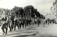 Kvarner detachment entering Pula in May 1945