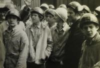 Young miners from the Dukla mine, 1950s