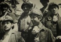 Young miners from the Dukla mine, probably 1970s