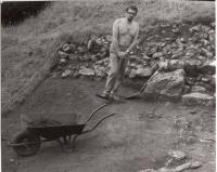 Ludek Svoboda´s archaeological works, England in summer 1968