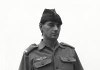Marek Franěk annoyed at a military training, after 1980