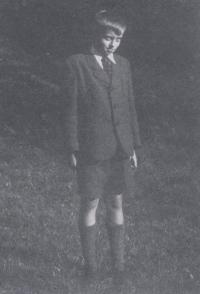 Miloš Trapl v roce 1948