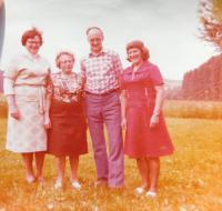 Fischers siblings. From left starting with Alžběta, Pavel, Richard and Hildegard