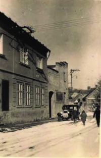 The house in Mšeno, joiner´s workshop on the groundfloor