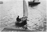 Miloš na plachetnici, léto 1963