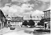 Mšeno, town square, about 1950 