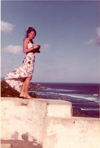 Zuzana in Hawaii, 1974