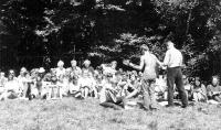 Second Catholic Esperanto Camp in Herbortice in 1970