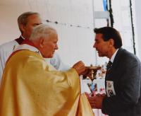 Jan Paul II. and Miloslav Šváček 