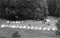 Pátý  katolický esperantský tábor v Herborticích v roce 1974