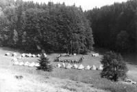 Třetí katolický esperantský tábor v Herborticích v roce 1971