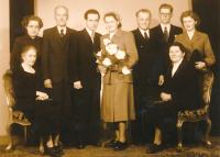 Jaroměřská Jiřina, 1953, Wedding Day