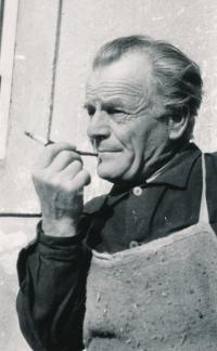 Jiřina's father, 1955