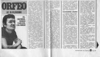 "Hungarian Yourh" article about Orfeo Stúdió, 1972