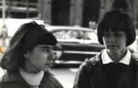 Zsuzsa Gáspár és Emőke Dobos, 1965-66