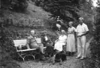 Stražisko 1930 - family of Otto Wichterle