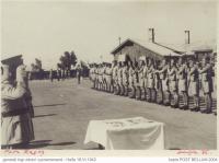 Haifa 16.6.1942, General Ingr is greeting the honoured