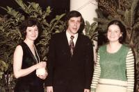 Bystrovová Marta - Larisa and Alexej Švagr, M. Bystrovová about 1971