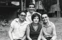 Bystrovová Marta - s arménskými studenty 1967