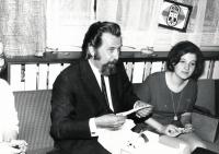 Bystrovová Marta – with Z. Podskalský, Finále Plzeň 1970