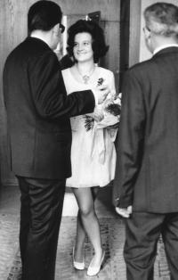 Bystrovová Marta - wedding photo 16.6.1970