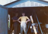 Construction of hang - glider 1987
