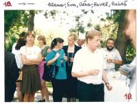 20.7. 1992 Vaclav Havel says farewell to staff the Castle